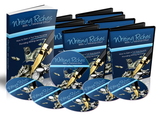 Product picture Writing Riches With Minimal Effort MRR eBook and Video Series