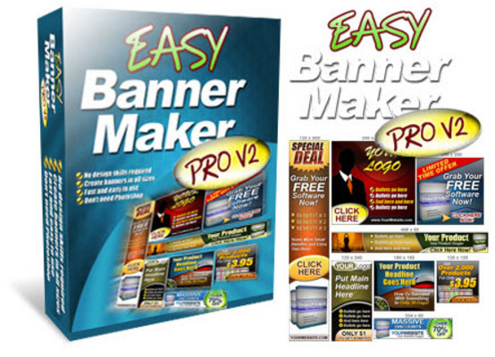Product picture Easy Banner Maker Pro V2