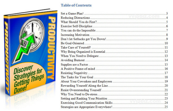 Product picture Productivity - Discover Strategies for Getting Things Done