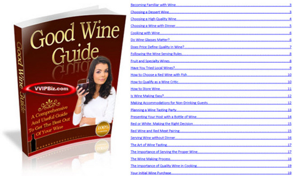 Product picture Good Wine Guide With (Master Resale Rights) 