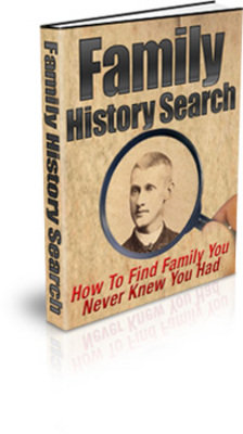 Product picture Family History Search - Private Label Rights Included