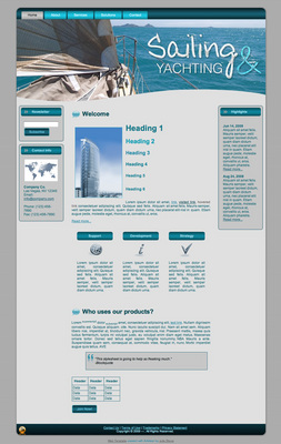 Product picture Sailing WP Theme - Master Resale Rights Included