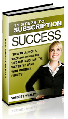 Product picture 11 Steps To Subscription Success MRR eBook