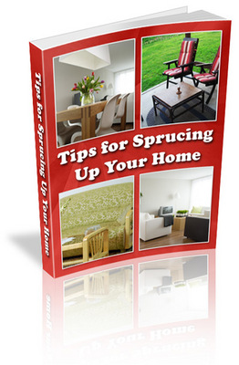 Product picture Tips for Sprucing up your Home Comes with Transferable MRR