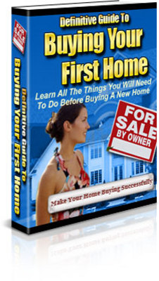 Product picture Definitive Guide To Buying Your First Home