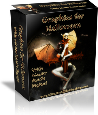 Product picture Graphics for Halloween with Master Resale Rights