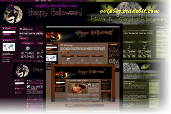 Product picture 3 Halloween WP Theme With MRR