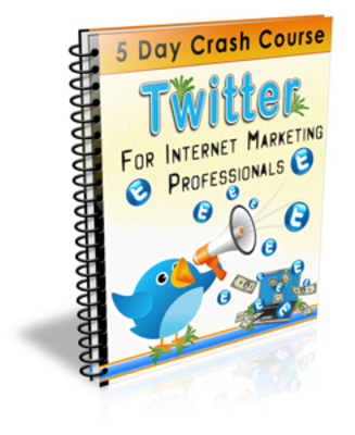 Product picture Twitter For IM Professionals - Crash Course with PLR