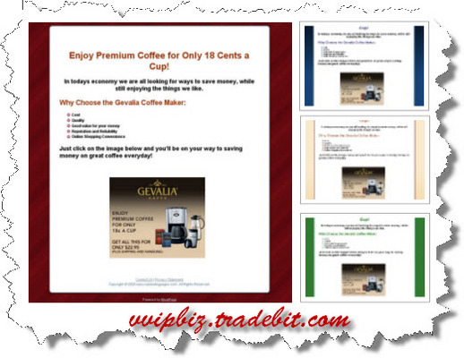 Product picture Easy WP Landing Pages - RR