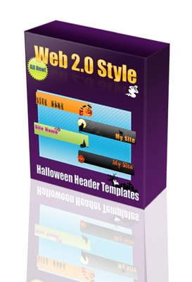 Product picture 13 Halloween Header Templates with Master Resale Rights  