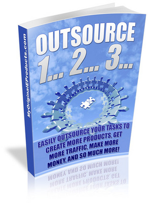 Product picture Outsource 1 2 3 - Master Resale Rights Included