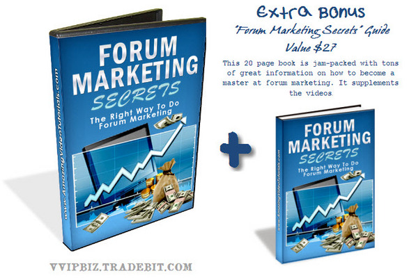 Product picture Forum Marketing Secrets Video Series - Master Resale Rights