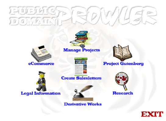 Product picture Public Domain Prowler software With MRR