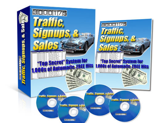 Product picture Traffic, Signup, & Sales System 1000s of Automatic FREE Hits